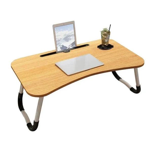 Laptop Table | Beige Color | Foldable Legs