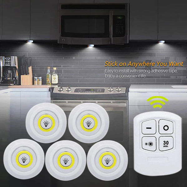 Wireless Kitchen Light with Remote Control
